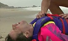 Slaying Baywatchgirls have fucking drowned with a cock – Cum splashed on her face!